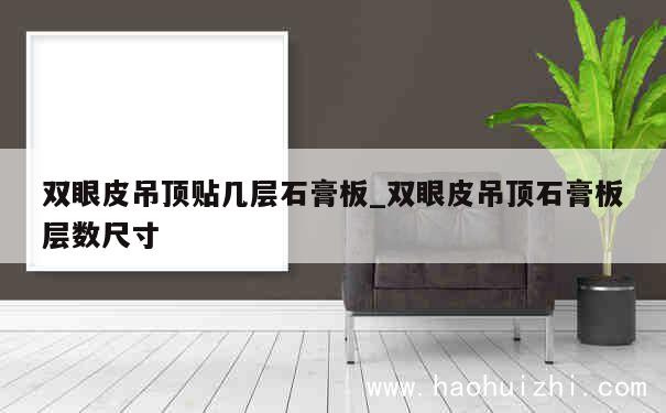 双眼皮吊顶贴几层石膏板_双眼皮吊顶石膏板层数尺寸