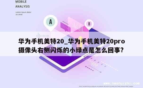 华为手机美特20_华为手机美特20pro摄像头右侧闪烁的小绿点是怎么回事?