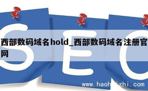 西部数码域名hold_西部数码域名注册官网