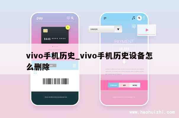 vivo手机历史_vivo手机历史设备怎么删除 第1张