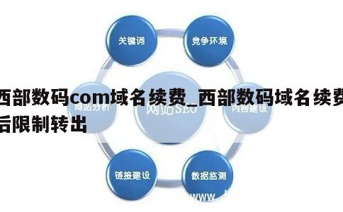 西部数码com域名续费_西部数码域名续费后限制转出