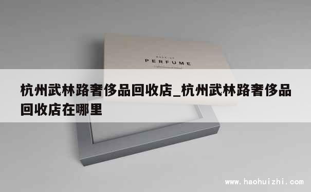 杭州武林路奢侈品回收店_杭州武林路奢侈品回收店在哪里 第1张